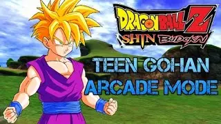 TEEN GOHAN Arcade Mode - Dragon Ball Z: Shin Budokai (PSP)