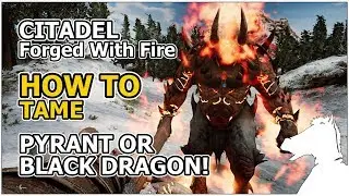 How to tame Pyrant OR Black Dragon | CITADEL: FORGED WITH FIRE