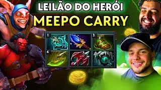 joguei de MEEPO e FALTOU DEDO! - Leilão do Herói