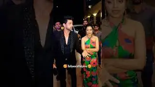 Фахмаан Кхан и Мегха Рэй на церемонии вручения премии Telly Chakkar Awards #fahmaaankan #megharay...