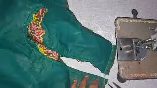 మగ్గం work blouse stitching ,part -2