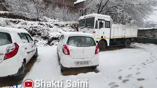 #HP #shimla  #Rohru Govt Pharmacy collage snowfall view watch and share PB-74