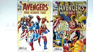 Avengers War Across Time Issues 1 and 2.