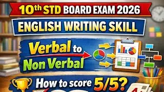 Tree diagram verbal to non-verbal class 10 English board exam