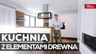 Biała kuchnia z elementami drewna - Studio Max Kuchnie Bossi - Nowy Targ