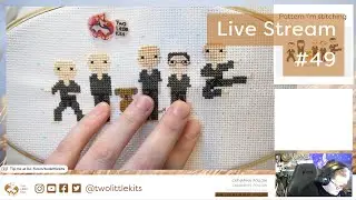 Stream Feed #49 - Stitching bits and pieces