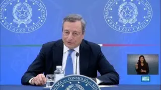 Il premier Mario Draghi: «Non ci sarà un secondo governo Draghi»