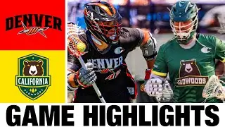 California Redwoods vs Denver Outlaws Highlights | 2024 Premier Lacrosse League