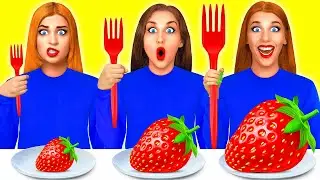Большая, Средняя или Маленькая Тарелка Челлендж | Смешные Моменты от Multi DO Best