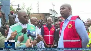 Presidente Daniel Chapo visita áreas afetadas pelas chuvas em Maputo @PortalFM24