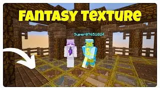 Minecraft: BEDWARS With The (FANTASY) Texture Pack