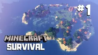 Minecraft: Island Survival Begins! - 1.16 Survival Island Let's Play (Episode 1)
