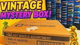 25-YEAR-OLD HOT WHEELS MYSTERY BOX UNBOXING! 90s Variants Inside!
