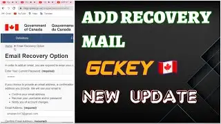 GCKEY NEW UPDATE | ADD RECOVERY MAIL 🇨🇦