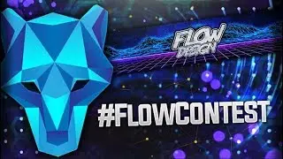 #FlowContest Entry Retro YouTube Banner Speedart -  How To Make A YouTube Banner 2018