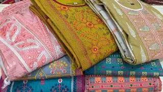 অফিস, ভার্সিটি, রেগুলার নিউজের জন্য  আড়ং কটন রেডিমেড সুতি বুটিক থ্রি পিস ৩৬/৪৬ বডি সাইজ 😱💯