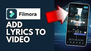 Как добавить текст песни в видео с помощью приложения Filmora 2024?