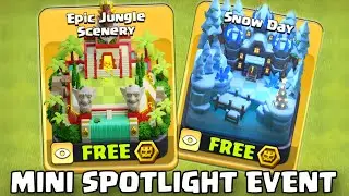 Epic Jungle Scenery,  Snow Day Scenery Review | Clash of Clans