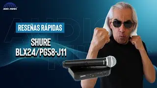 MICRÓFONO INALÁMBRICO Shure BLX24/PG58 🎤 : Para KARAOKE, EVENTOS y MÁS 🎶