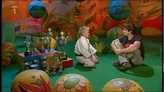 Karate na ČT1 - Matěj Říha - Studio Kamarád 9.10. 2011