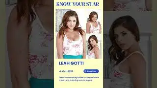 Your Favorite Hot P★Star 😍| Leah Gotti | Adult Star 🔥 | #PStar #AdultMovieStar #Trending #shorts