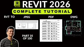 Autodesk Revit Tutorial for Beginners (Civil / Arch) || Revit 2026 Full Beginners Course (35)