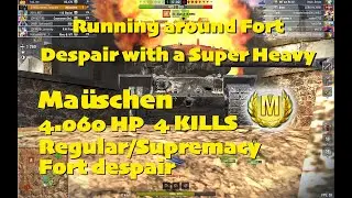168GUNNERS | MA&Uuml;SCHEN | 4 1K HP | 4 KILLS | ACE | Fort despair | #wotb #wotblitz