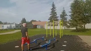 playing at the leduc park