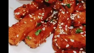 honey chilli potato credit by sagar kitchen