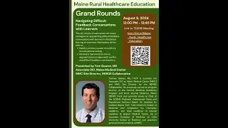 Navigating Difficult Feedback Conversations with Learners Presented by Dr. Tom Gearan
