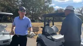 Finished front 9 @ Fox meadows  ເປັນຄົນລາວທີ່ມັກຫຼີ້ນກອ໋ຝ