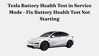 Проверка работоспособности аккумулятора Tesla в сервисном режиме &mdash; устранение проблемы с запуском...