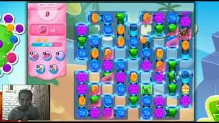 Candy Crush Saga Level 9885 - 3 Stars, 19 Moves Completed