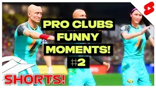PRO CLUBS FUNNY MOMENTS #2 - #Shorts (Mini-Compilation)