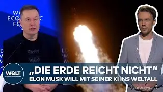 KI-WELT: Musk hat große Visionen – Warum KI-Rechenzentren ins Weltall sollen