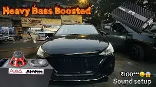 Verna Heavy Sound System🔥| G*** faar Bass😳| Fully Modified😍