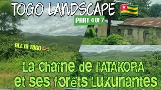 PART 4 TOGO LANDSCAPE SOKODE-BAFILO THROUGH ATAKORA MOUNTAIN CHAIN, LUSH FORESTS, BREATHTAKING VIEWS