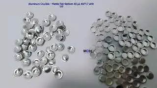Aluminum Crucible for Lab Heating & Chemical Analysis | Lightweight & High Thermal Conductivity