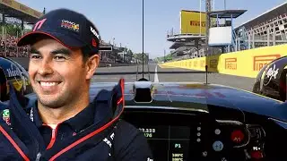 Checo Perez Plays F1 23 For The First Time | @Oracle Virtual Laps