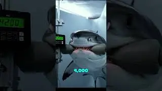 How Much Shark Bite Force 😮|4000PSI #facts #inspiration #animals #aiart #shortfilm #shark #nature