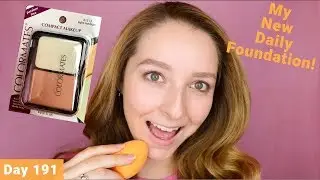 Colormates Compact Makeup Review | Dollar Store Makeup | Day 191 of Trying New Makeup