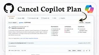 How to cancel a GitHub Copilot subscription (Manage Plan)