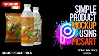 МАКЕТ ПРОДУКТА В МОБИЛЬНОМ ГРАФИЧЕСКОМ ПРИЛОЖЕНИИ PICSART