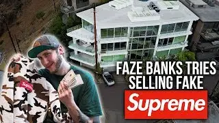 Going to ComplexCon with CloutGang + Faze Banks Tries Selling Fake SUPREME