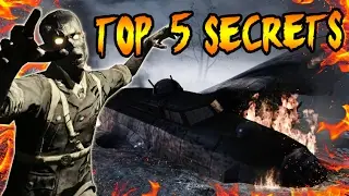 Top 5 FORGOTTEN SECRETS in NACHT DER UNTOTEN! Nazi Zombies Easter Eggs You Didn't Know (COD Zombies)