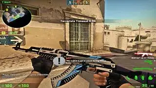 CSGO: play map dust 2 (res 640x480 stretched)
