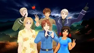 [MMD] Nations do everything! - Axis Powers Hetalia