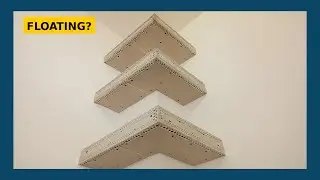 How to Make a Floating Drywall Shelf | DIY Wall Shelf