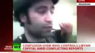 Libya / Tripoli: Mahdi Nazemroaya - Update 22 August 2011