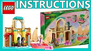 LEGO instructions | Glinda, Elphaba & Nessarose at Shiz University | 75681| LEGO Wicked 2024